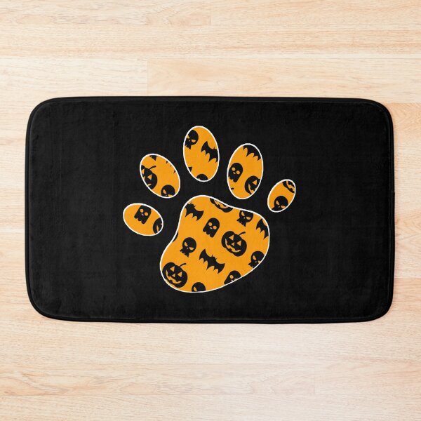 Item preview, halloween dog footprint designed and sold by HarveyChaats.
