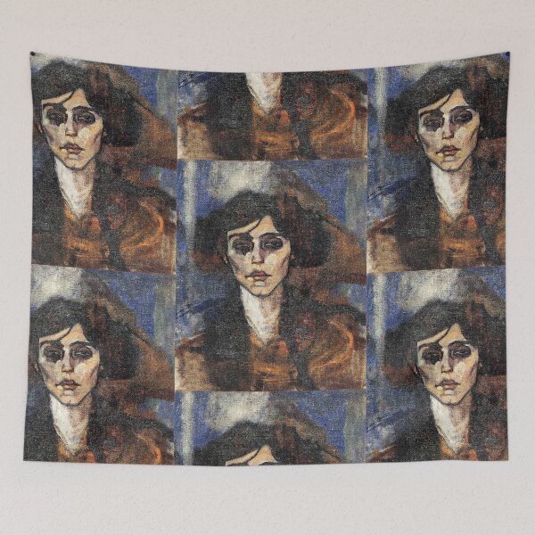 Item preview, Portrait of a woman by Modigliani designed and sold by Vintage Designs +.