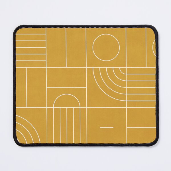Item preview, My Favorite Geometric Patterns No.22 - Mustard Yellow designed and sold by Zoltan Ratko.