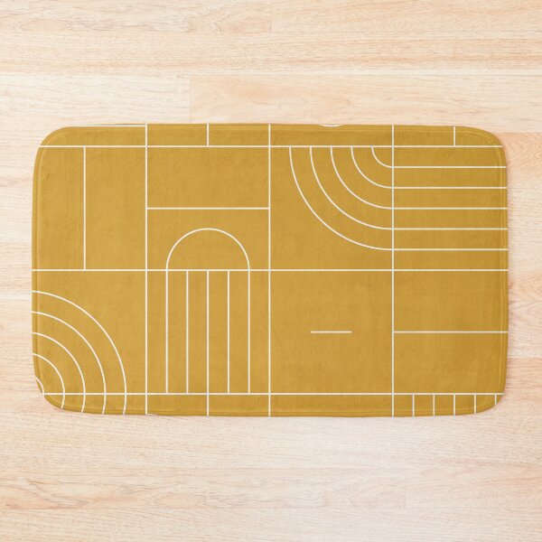 Item preview, My Favorite Geometric Patterns No.22 - Mustard Yellow designed and sold by Zoltan Ratko.