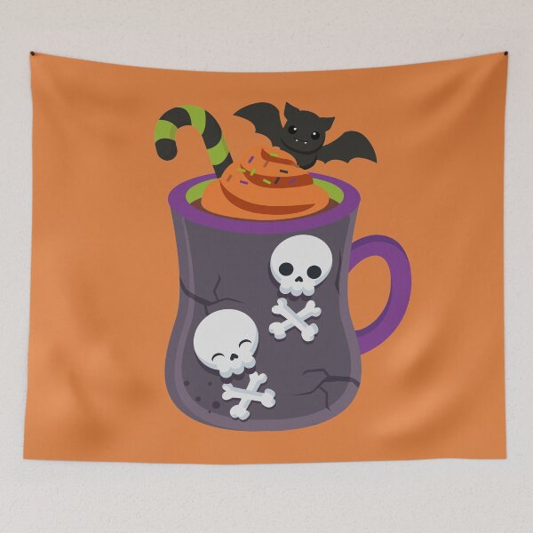 Aperçu de l'œuvre Tasse d'Halloween créée et vendue par PayRena.