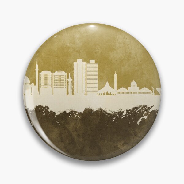 Item preview, Abuja Nigeria Skyline designed and sold by ArtPrints.