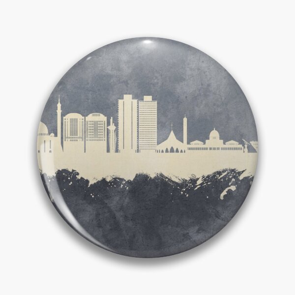 Item preview, Abuja Nigeria Skyline designed and sold by ArtPrints.