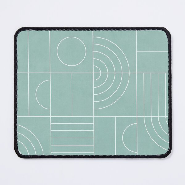 Item preview, My Favorite Geometric Patterns No.25 - Light Blue designed and sold by Zoltan Ratko.