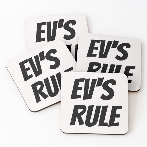 Item preview, EVs Rule (Electric Vehicles Rule), Especially In A Fuel Shortage. Text only design designed and sold by JellyBeenzz.