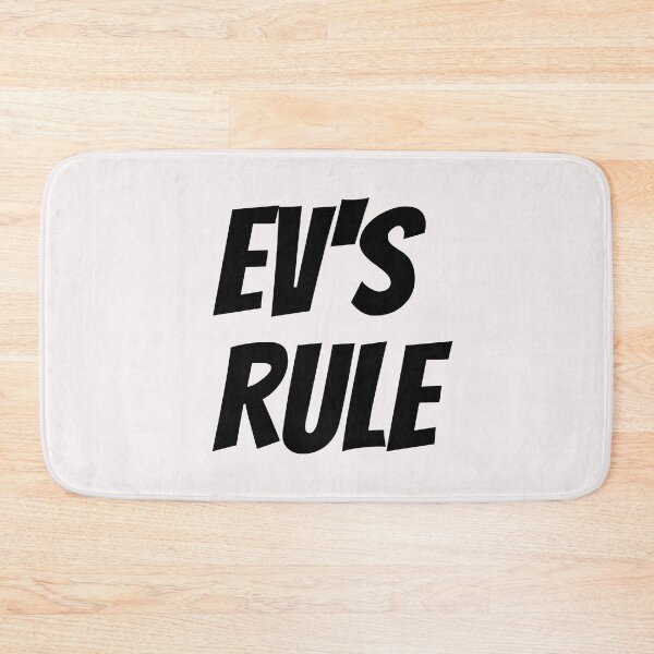 Item preview, EVs Rule (Electric Vehicles Rule), Especially In A Fuel Shortage. Text only design designed and sold by JellyBeenzz.