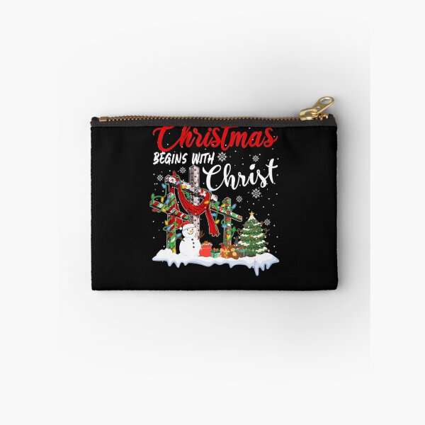 Item preview, Christmas Begins With Chris Jesus Cross Xmas Snowman designed and sold by lehienanh.
