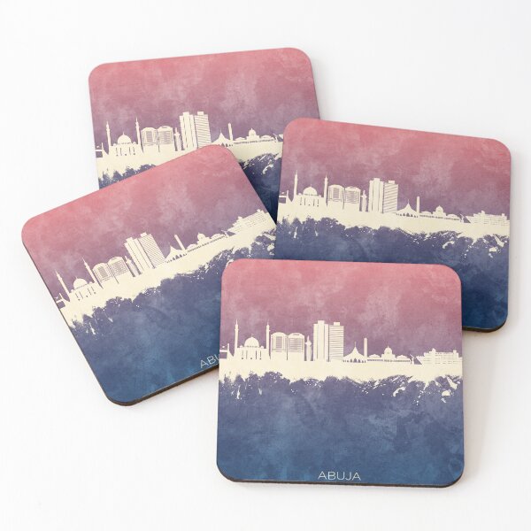 Item preview, Abuja Nigeria Skyline designed and sold by ArtPrints.