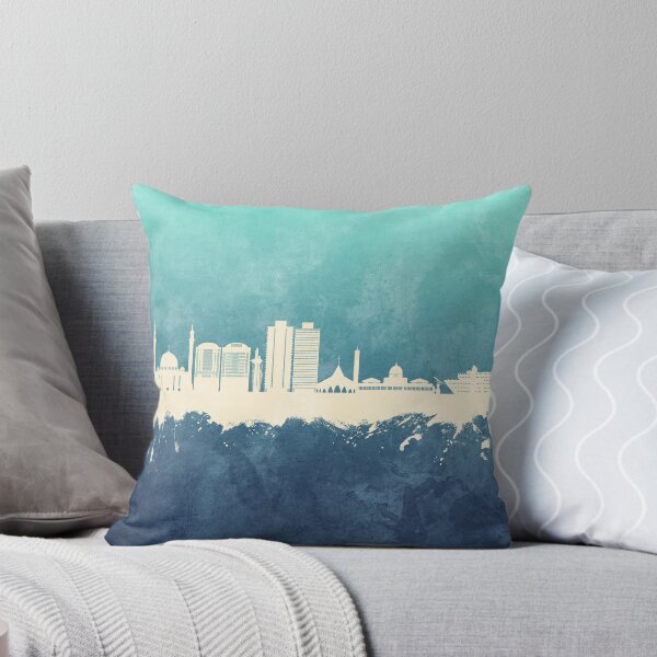 Item preview, Abuja Nigeria Skyline designed and sold by ArtPrints.
