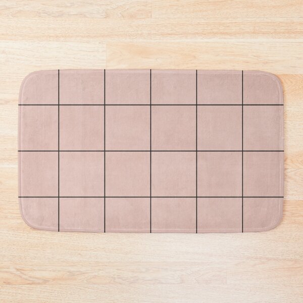 Item preview, Large Grid Pattern - Pale Pink designed and sold by Zoltan Ratko.