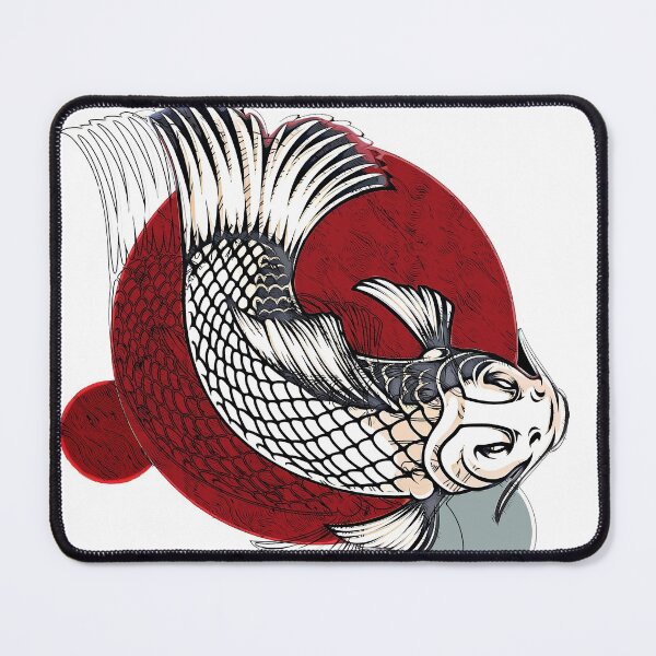 Item preview, Japanese Yin Yang Koi Fish designed and sold by benedictusdito.