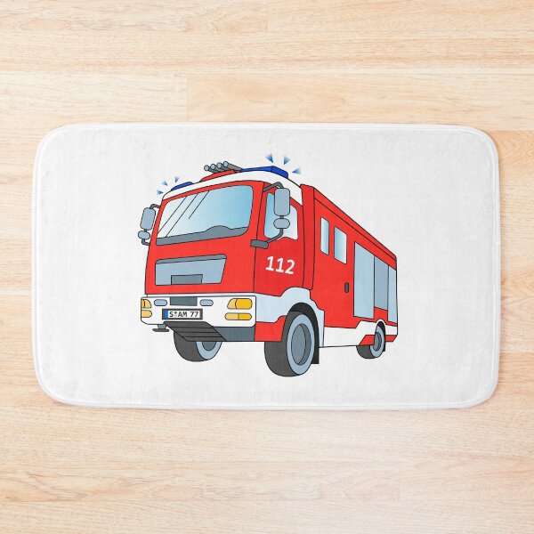 Artikelvorschau, Fahrzeug der Feuerwehr entworfen und verkauft von samshirts.