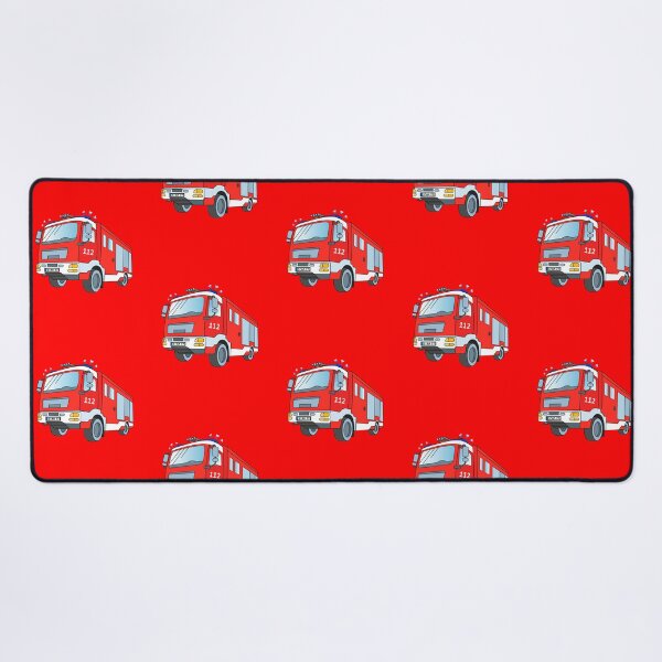 Item preview, German Firefighter Fire Truck designed and sold by samshirts.