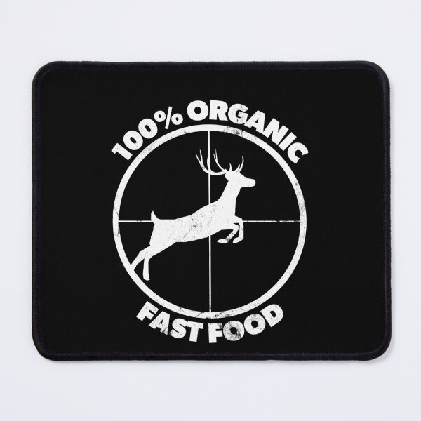 Item preview, Funny Fast Food Deer Hunting Distressed designed and sold by RoguePixel.