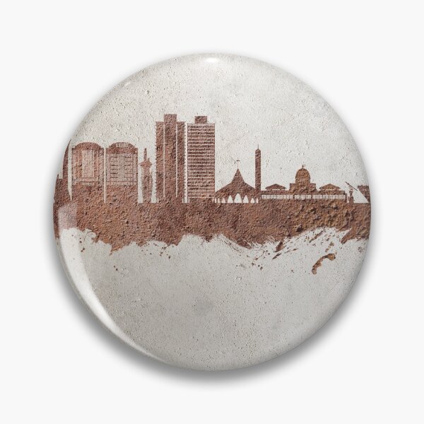 Item preview, Abuja Nigeria Skyline designed and sold by ArtPrints.