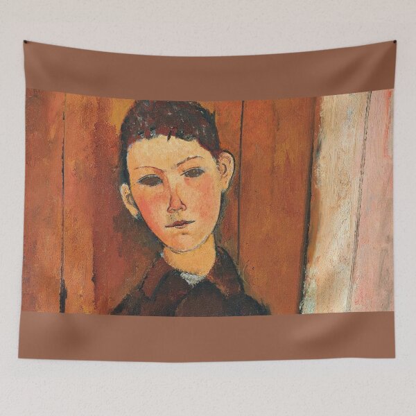 Item preview, Vintage portrait art by Modigliani designed and sold by Vintage Designs +.