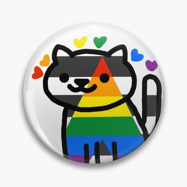 Item preview, Neko Atsume Straight Ally Cat  designed and sold by Ava  Keresztesy.