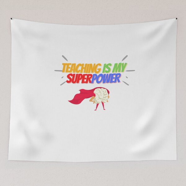 Item preview, Teaching Is My Super Power Whats Yours designed and sold by Tiienda ⭐⭐⭐⭐⭐(1.3k).