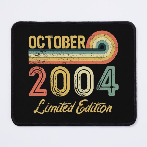 Item preview, Retro Vintage 17th Birthday - Born in October 2004 designed and sold by meedTee.