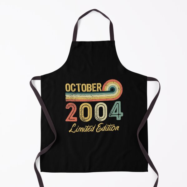 Item preview, Retro Vintage 17th Birthday - Born in October 2004 designed and sold by meedTee.