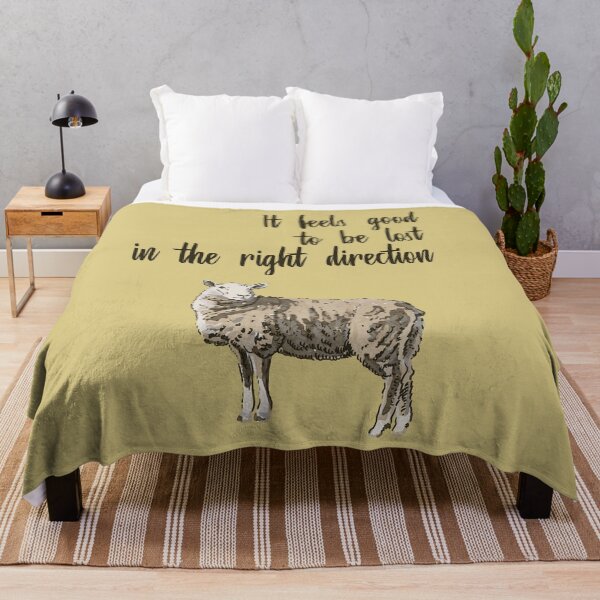 Item preview, Sheep Quote designed and sold by okpinsArtDesign.