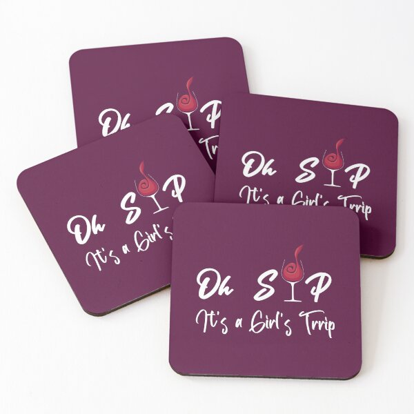 Item preview, Copy of Oh sip it's a girl trip designed and sold by yusufdehbi.
