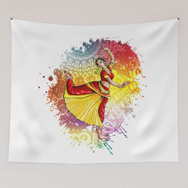 Item preview, Bharatanatyam Indian Classical Dance Art designed and sold by Karthick Saravanan.