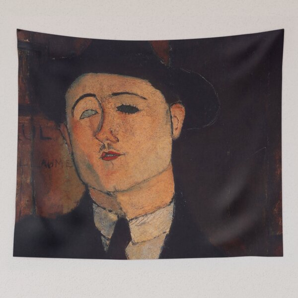 Item preview, Portrait of Paul Guillaume - Modigliani designed and sold by Vintage Designs +.