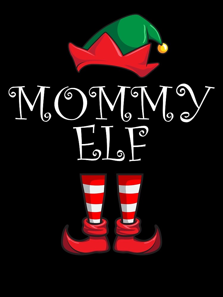 Thumbnail 3 von 3, Tuch, Mommy Elf Matching Family Christmas Party Pajama Mommy Elf Gear designt und verkauft von DynamicDesign.