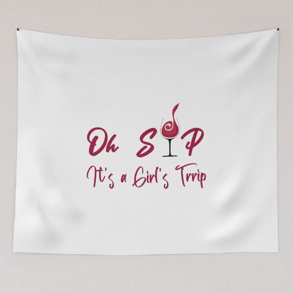Item preview, Oh sip it's a girl trip designed and sold by yusufdehbi.