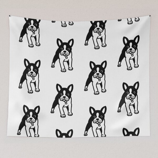 Item preview, French Bulldog MOMO illustration. designed and sold by pookapencil.
