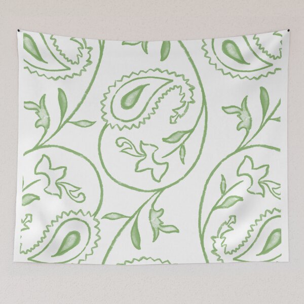 Item preview, Green Floral Pattern  designed and sold by Michelle Moss.