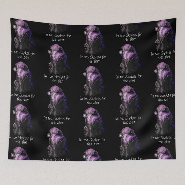 Item preview, I'm Too Skesis For This Shirt - Minimalist TV & Movie design - Film & TV Art designed and sold by PopCultArcade.
