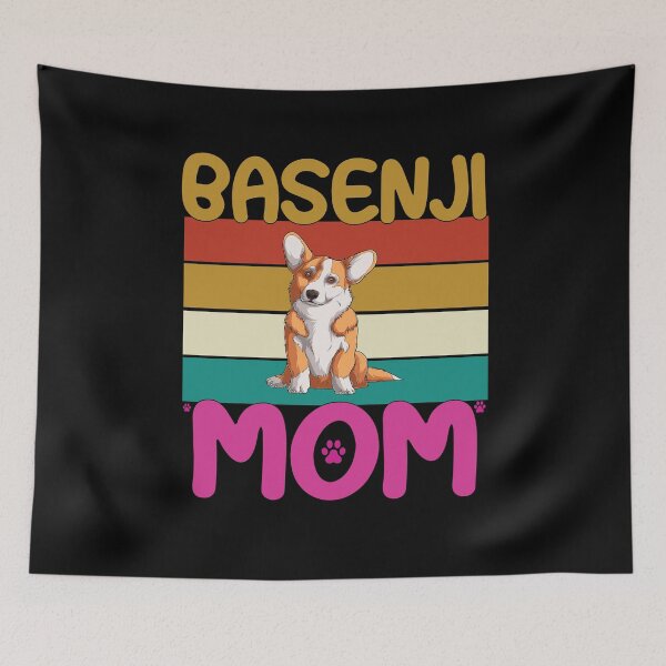 Item preview, Basenji Breed Dog Funny Basenji Mom designed and sold by patroart.