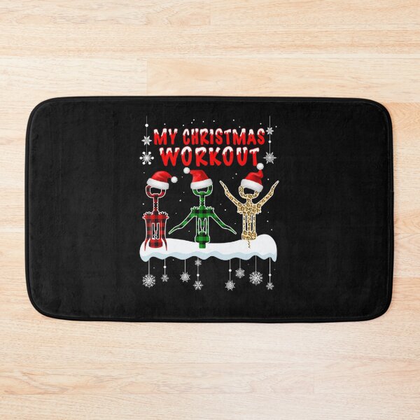 Item preview, Christmas Workout Wine Bottle Opener Wine Lover Xmas designed and sold by lehienanh.