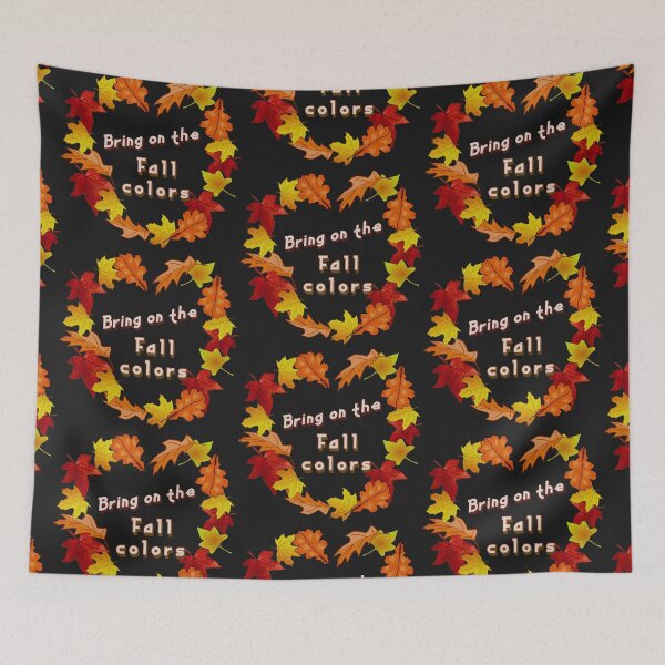 Item preview, Bring On The Fall Colors, new seasonal design for Autumn lovers  designed and sold by KathteeDesign.