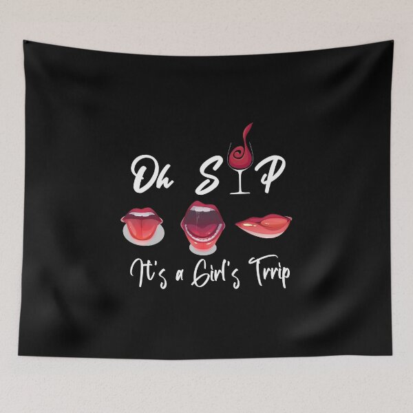 Item preview, Oh sip it's a girl's trip designed and sold by yusufdehbi.