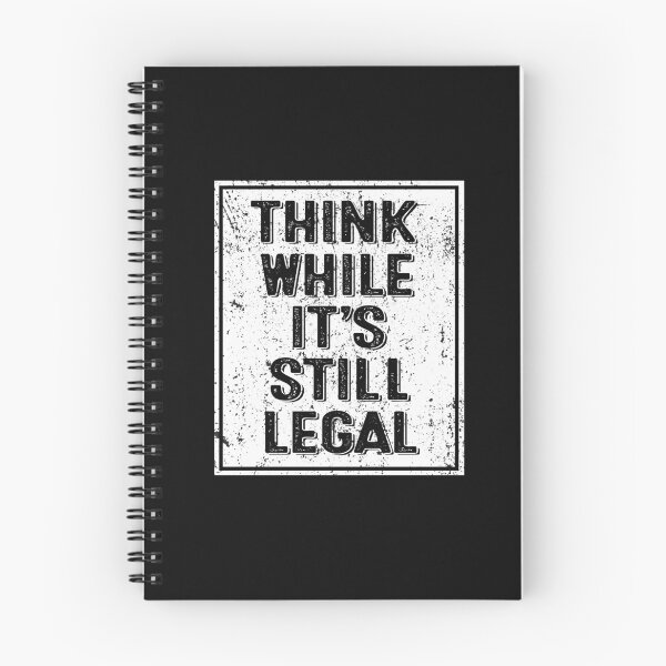 Item preview, Think While It's Still Legal Vintage designed and sold by bucktundBr.