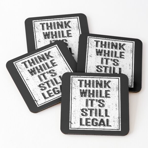 Item preview, Think While It's Still Legal Vintage designed and sold by bucktundBr.