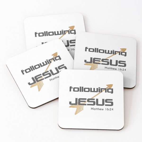Item preview, Christian Design - Following Jesus, Matthew 16 verse 24 designed and sold by simplydesignart.