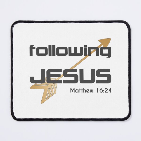 Item preview, Christian Design - Following Jesus, Matthew 16 verse 24 designed and sold by simplydesignart.