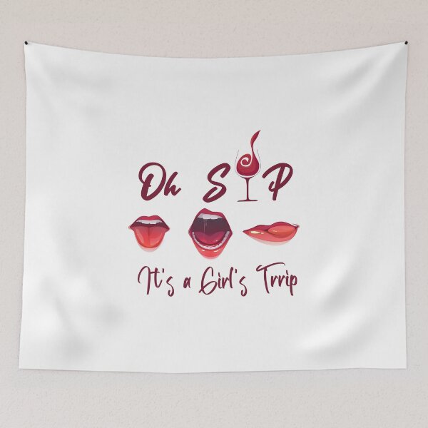 Item preview, Oh sip it's a girl's trip designed and sold by yusufdehbi.