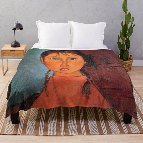 Item preview, Portrait of a girl by Modigliani designed and sold by Vintage Designs +.