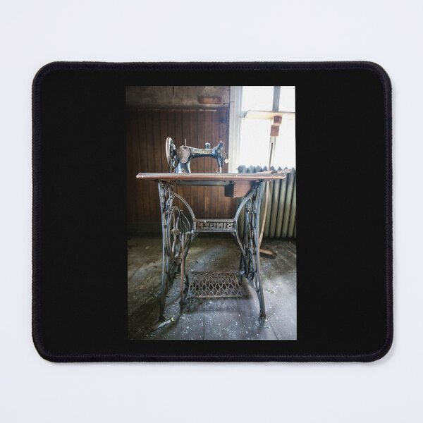 Item preview, Singer Sewing Machine In A Abandoned House (Finland) Canvas Print designed and sold by nthonym.