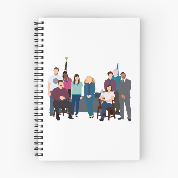 Item preview, Parks and Recreation drawing designed and sold by AnaByDesign.