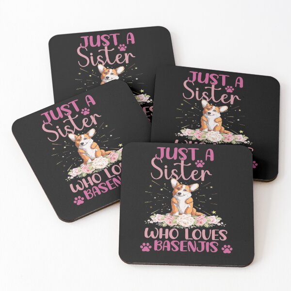 Item preview, Just a sister who loves basenjis Funny Basenji sister designed and sold by patroart.