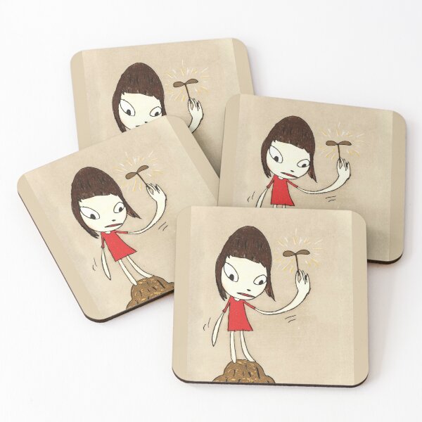 Item preview, Yoshitomo Nara My Little Treasure Poster - Yoshitomo Nara My Little Treasure Sticker designed and sold by odincap.