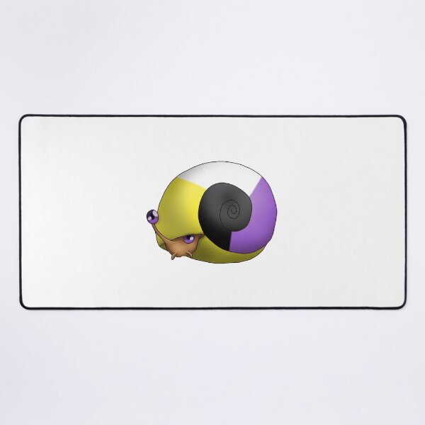 Item preview, Nonbinary Enby Coming Out Pride Snail designed and sold by PrideSnails.