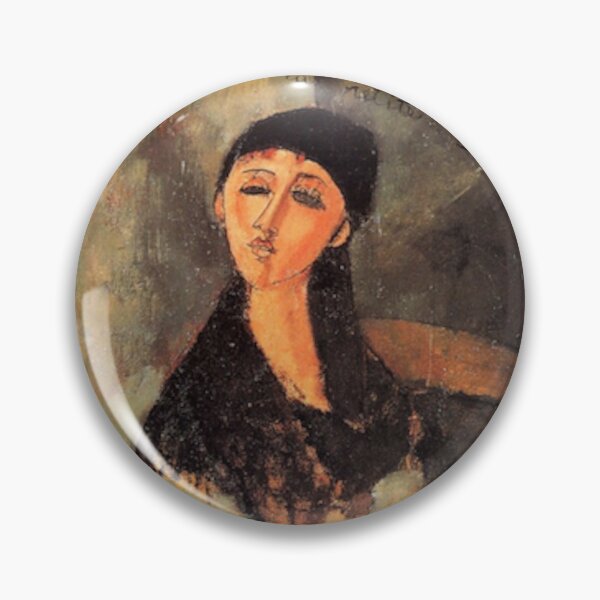 Item preview, Portrait of a woman named Louise by Modigliani designed and sold by Vintage Designs +.