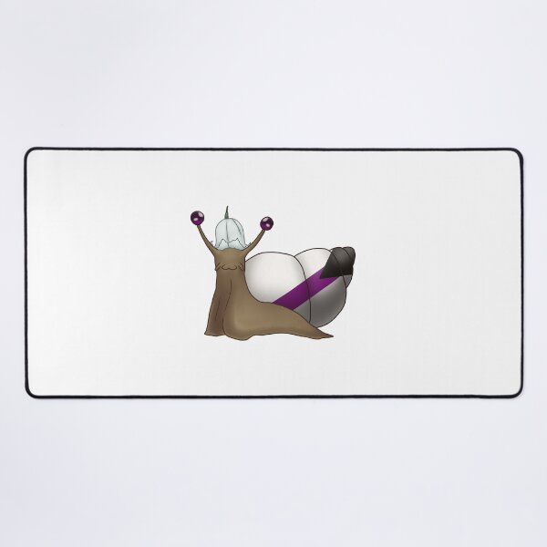 Item preview, Demisexual Pride Snail with Flower Hat designed and sold by PrideSnails.